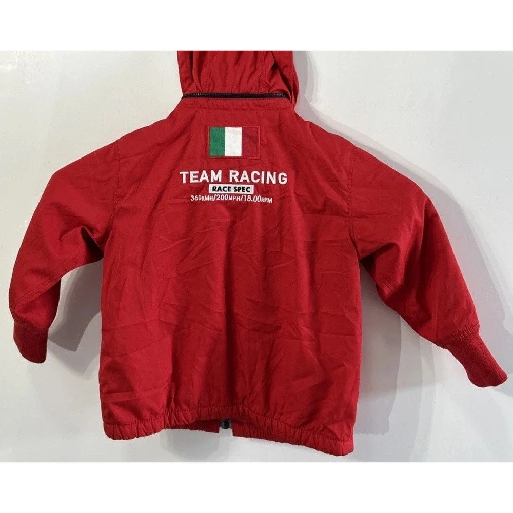 Baby Polo Ralph Lauren 2011 Team Racing Jacket Full Zip Big Pony Italy Flag 2 2T